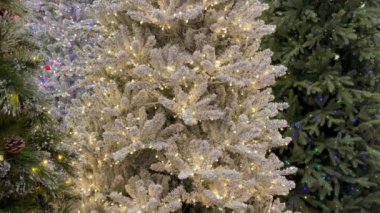 Noel ağaçlarında renk değiştiren ışıklar