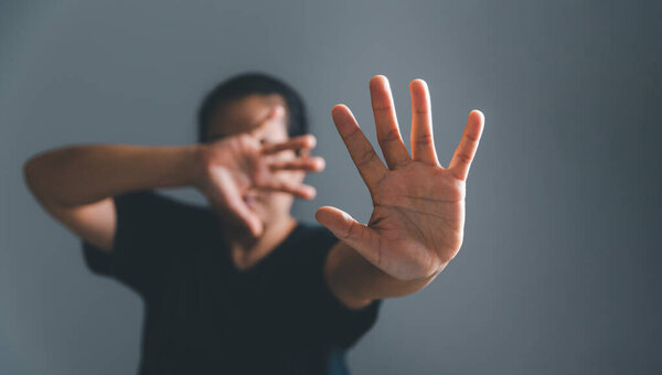 Stop Violence against Women Concept, International Women's Day, International Day for the Elimination of Violence against Women 25 November. Stop Sexual Harassment against Female.