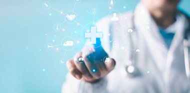 İş sağlığı sigortası kavramı, hastane hizmetlerine yatırım yapmayı ve tıbbın etkin bir şekilde yönetilmesini içererek daha iyi bir yaşam kalitesi sağlamayı içeriyor. sigorta, sağlık, hizmet, iş, hastane.