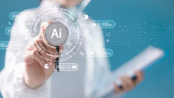 Sağlık hizmetlerinde yapay zeka, tıbbi teşhislerde ve hasta bakımında devrim. ai, sağlık, tıbbi teknoloji, teşhis, hasta bakımı, yapay zeka, tıbbi ai, sağlık hizmetlerinde yenilik.