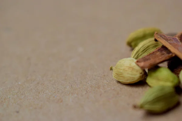 Garam Masala Indian Spice Mix Cardamom Seeds Cinnamon Dan Cumin — Stok Foto