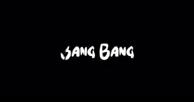 Grunge Geçiş Tipografi Metin Animasyonu Kara Arkaplan Efekti 