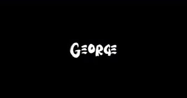Grunge Geçiş Tipografi Metin Animasyonu 'nun Kara Arkaplan Efekti 