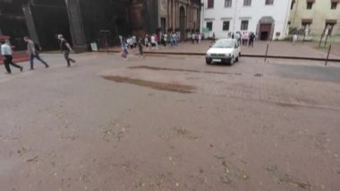 Büyük Tarihi İsa Kilisesi Düşük Açı Önden Görünüm