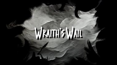 Wraiths Wail Halloween Animasyon Metin Harfleri Hareketli Grafiksel Grunge Arkaplanı