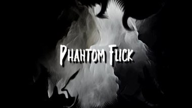 Phantom Flick Cadılar Bayramı Alıntı Animasyon Metin Harfleri Hareketli Grafik Grunge Arkaplanı