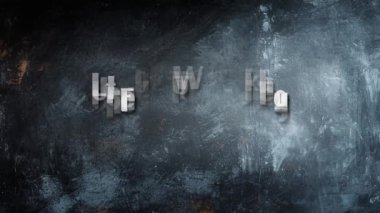 İlham verici Başlık Başlığı Canlandırma Video Günümüze Odaklanma.