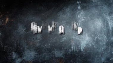İlham verici Başlık Başlığı Animasyon Video İlham Verici Eylemi