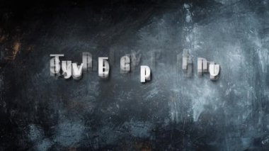 Sınırların Ötesinde Pozitif Başlık İtişinin Animasyon Tipografisi.