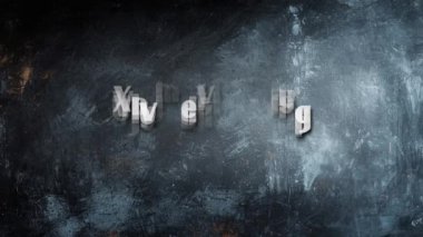Pozitif Söz Başlığının Animasyon Tipografisi Yüksel ve Parla