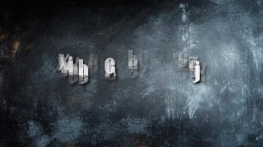 Pozitif İfade Başlığının Animasyon Tipografisi Gerçeğinizi Arayın