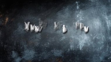 Metin Motivasyonal Alıntı Animasyonu Işığınıza Güvenin.