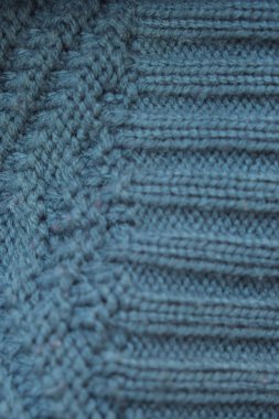 Açık Yeşil Örgü Yün Dokuma Arkaplanını Kapat