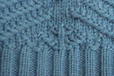 Açık Yeşil Örgü Yün Dokuma Arkaplanını Kapat