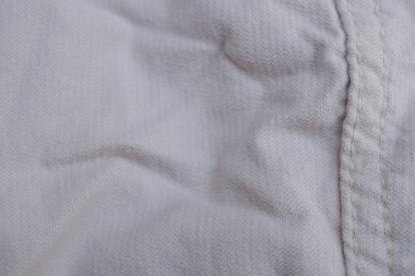 Katlanmış Beyaz Kokulu Gömlek Kumaş Dokuma Kapalı Arkaplan
