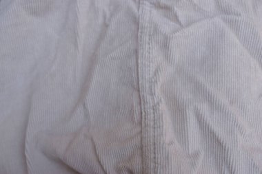 Katlanmış Beyaz Kokulu Gömlek Kumaş Dokuma Kapalı Arkaplan