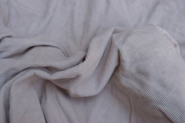 Katlanmış Beyaz Kokulu Gömlek Kumaş Dokuma Kapalı Arkaplan