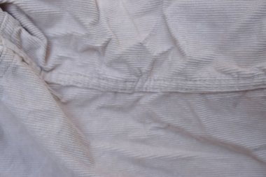 Katlanmış Beyaz Kokulu Gömlek Kumaş Dokuma Kapalı Arkaplan