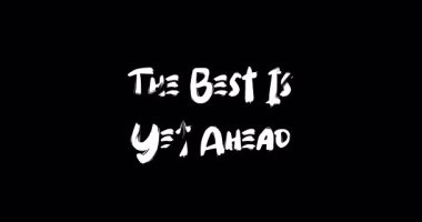 Grunge Geçiş Efekti Animasyon Metin Tipografisi En İyileri Daha Gelmedi