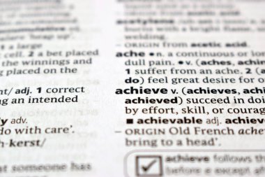 İngilizce Sözlük Sayfasını Tanımlama Kelimesi ile Kapat - Resme Ulaş 