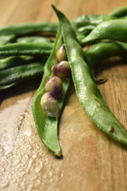 Sümbül Fasulyesi Grubu ya da aynı Ki Phalli Labaratuvarı Purpures, ayrıca Yiğit Papdi Fasulyeleri olarak da bilinir, Hint Sebze Görüntüsü