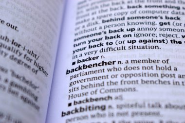 İngilizce Sözlük Sayfasını Tanımlama Kelimesi ile Kapat - Yedekleme Resmi 