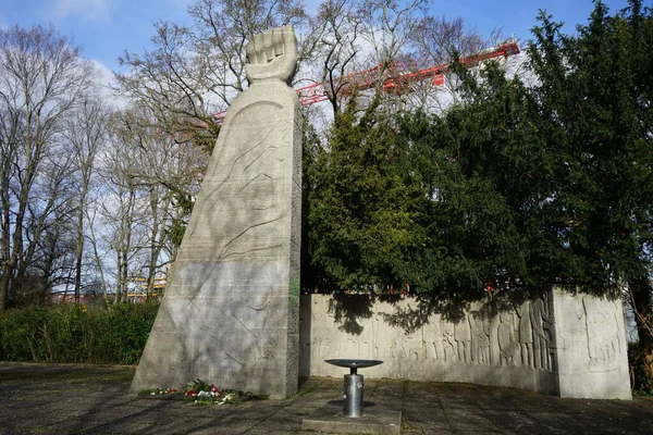 stock image  Memorial to the victims of the Koepenick blood week. 12555 Berlin, Germany