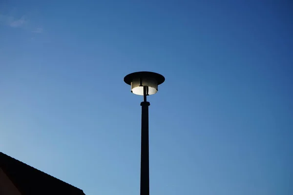 Вулична Лампа Проти Неба Берлін Німеччина — стокове фото