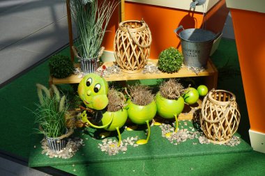 Bahçe için bahar süsü. Berlin, Almanya