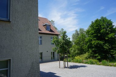 Eski seçmen dağ yazarlığı bürosunun tarihi binası. Ruedersdorf bei Berlin, Almanya