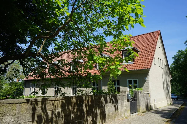 Historisch Gebouw Van Het Voormalige Verkiezingsbureau Voor Berggeschriften Ruedersdorf Bei — Stockfoto