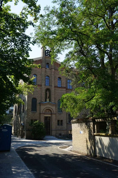 Ιστορικό Σπίτι Του Αγίου Ιωσήφ Νοσοκομείο Του Αγίου Ιωσήφ Βρίσκεται — Φωτογραφία Αρχείου