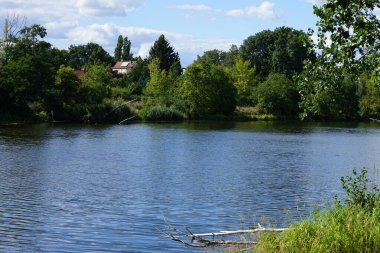 Ağustos ayında Wuhlesee Gölü yemyeşil bitki örtüsüyle çevrilidir. Wuhlebecken, Almanya 'da Berlin eyaletinde yer alan bir göldür.