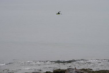 Atlantik Okyanusu açıklarında, Tarajalejo, Tuineje, Fuerteventura, Las Palmas, Kanarya Adaları, İspanya açıklarında bir balıkçı teknesi bulunur.. 