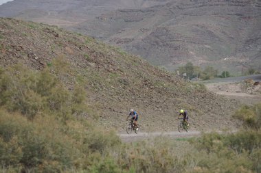Tarajalejo, Fuerteventura, İspanya - 29 Ekim 2022: 29 ve 30 Ekim 'de, Fuerteventura adası boyunca 