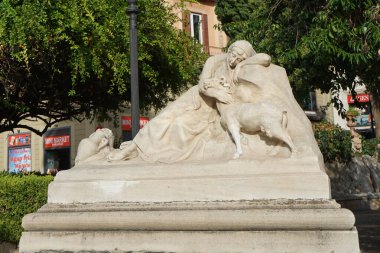 Palma, Mallorca, İspanya - 11 Eylül 2023: Tomas Vila Mayol 