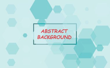 Geometrik şekillerden soyut arkaplan. Altıgen şekiller, çeşitli renkler ve şeffaflık. Reklam platformu.