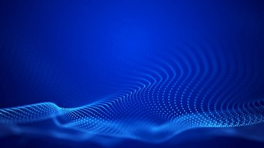 Ağ bağlantısı yapısı. Fütürist soyut ağ. Noktalar ve çizgiler arasındaki bağlantıyı göster. Büyük veri.