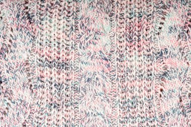 Melanj yün örgü süveter kumaş, doku, arka plan.