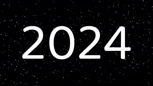Gelukkig Chinees Nieuwjaar 2024 Jaar Van Draak Jaar Van Draak — Stockvideo