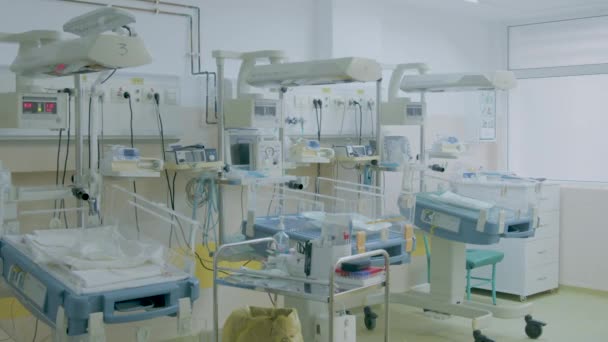 Sekce Moderní Porodnické Nemocnici Lékařském Středisku — Stock video