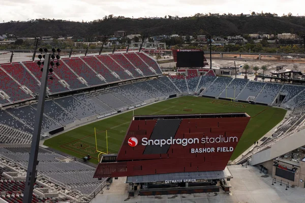 Novembro 2022 San Diego Califórnia Vista Exterior Novo Estádio Snapdragon — Fotografia de Stock