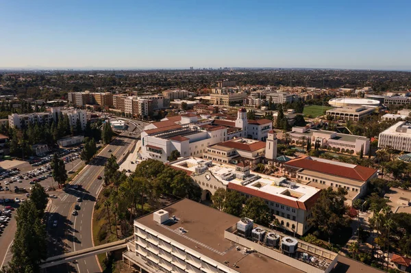 San Diego Eyalet Üniversitesi kampüsü, hava manzaralı.