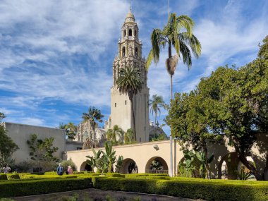 San Diegos Balboa Park Çan Kulesi San Diego California