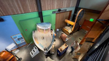 30 Mart 2025 Coos Bay, Oregon. Coos Tarih Müzesi.