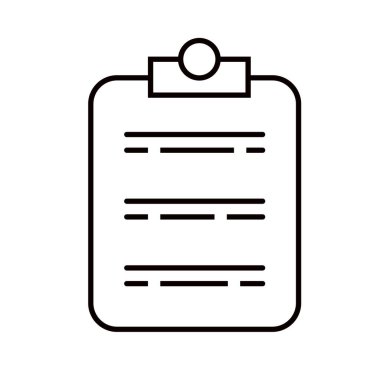 Ataçlı ikon tablet. İşlem ya da görev izleyicisi sembolü. Koçun taktik kurulu. Referans vektör illüstrasyon tasarımı kayıtları veya terimleri