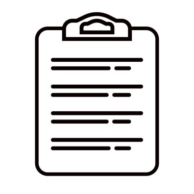 Ataçlı ikon tablet. İşlem ya da görev izleyicisi sembolü. Koçun taktik kurulu. Referans vektör illüstrasyon tasarımı kayıtları veya terimleri