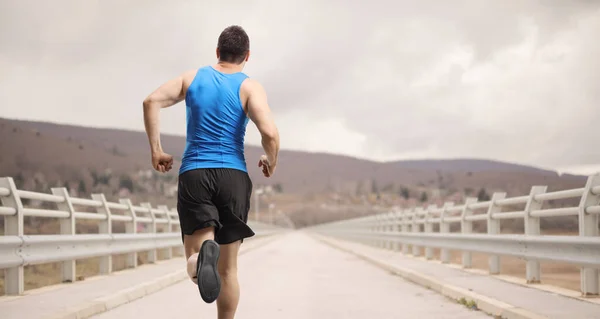 달리고 사람의 엉덩이 — 스톡 사진