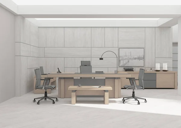 VIP office furniture color grid 3D rendering