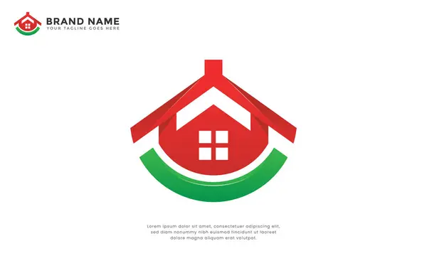 Karpuz evi taptaze ambar logosu. Karpuz ve ev kombinasyonu. Yeni bir mağaza ya da yaratıcı tasarım için ideal.